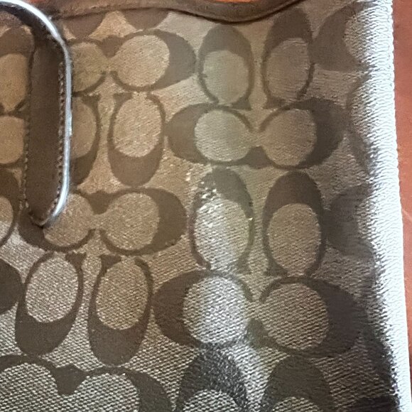 Coach City Tote Signature Canvas Black‎ Shoulder Bag large tote bag - Picture 4 of 13